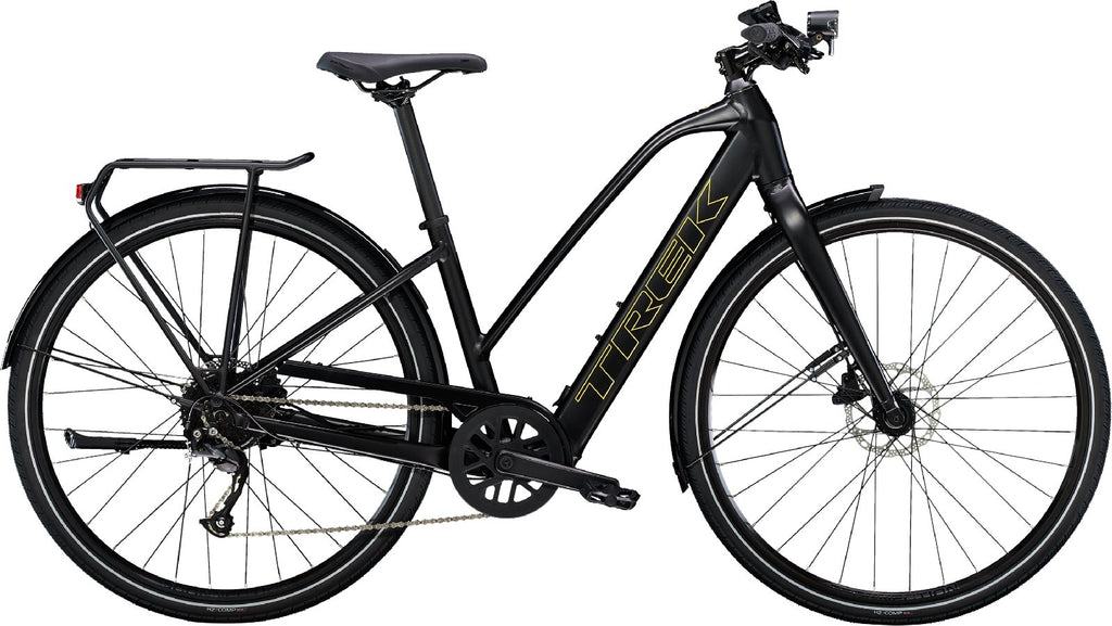 Trek FX+ 2 Stragger - 250 Wh - 2023 - 28 Zoll - Trapez