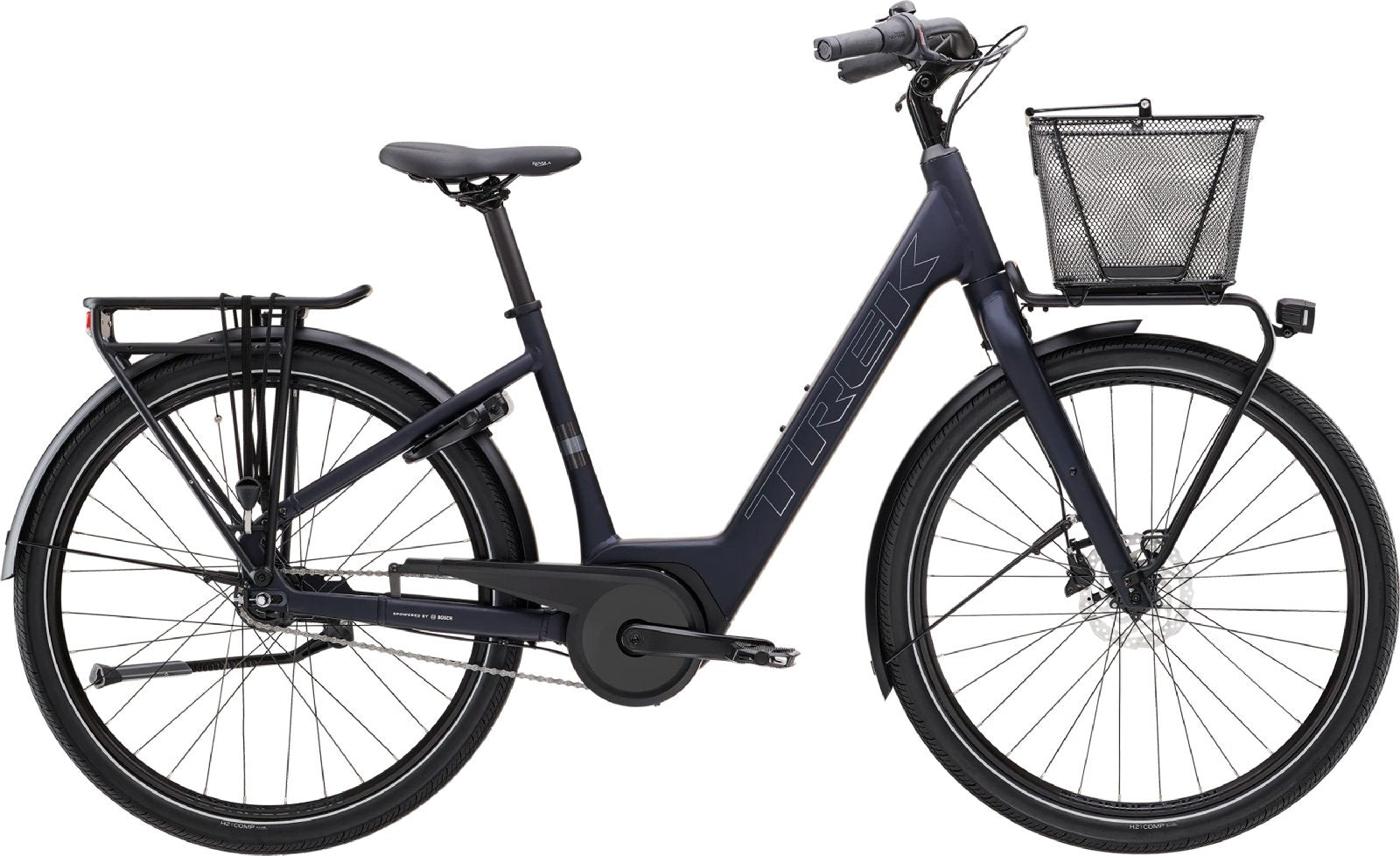 Trek District+ 1 Coaster Lowstep - 400 Wh - 2026 - 27,5 Zoll - Tiefeinsteiger