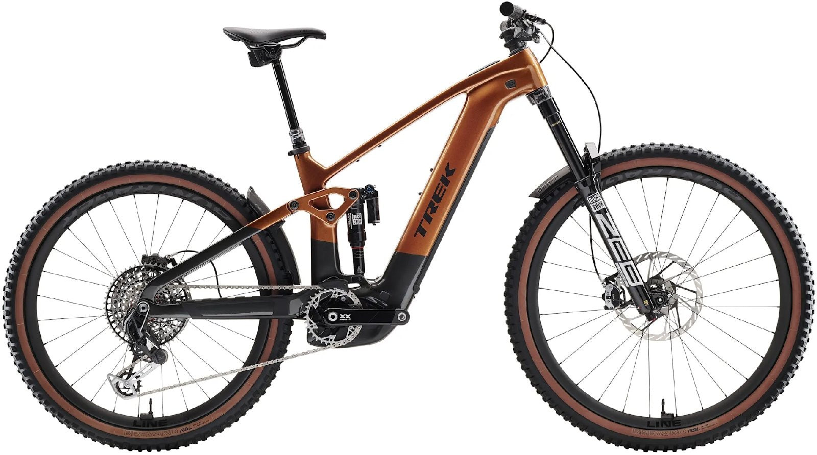 Trek Rail+ 9.9 XX AXS T-Type Gen 5 - 800 Wh - 2025 - 29 / 27,5 Zoll - Unisex Fully