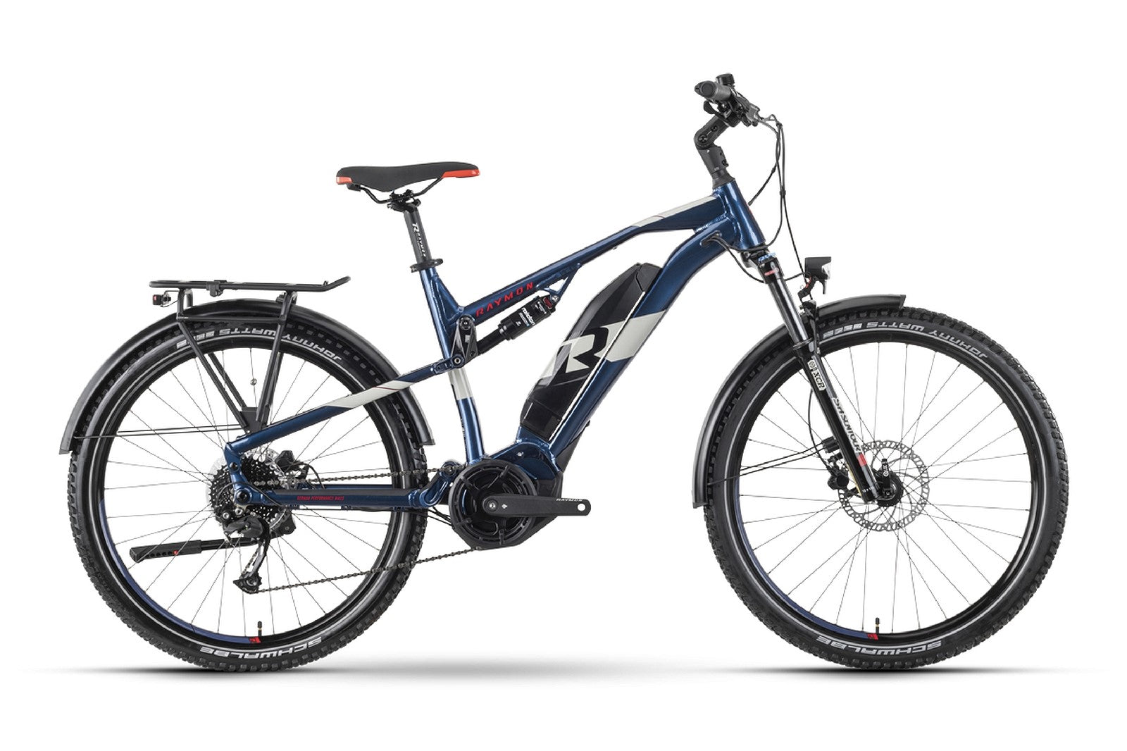 Raymon CrossRay FS E 4.0 - 500 Wh - 2024 - 27,5 Zoll - Unisex Fully